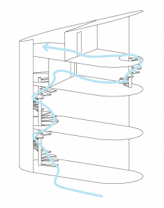 Diagram of Building Circulation