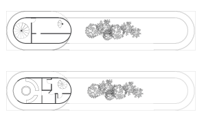 Plans of Third and Fourth Floors